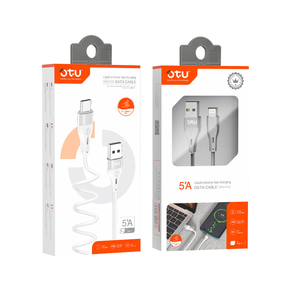 Newly Brand OTU Wholesale Price TPE Material Fast Charging 3A 1M USB Dync Charger Cables
