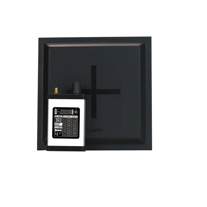 RushFPV 3.3G VRX ground kit video transmission receiving set without card recording function