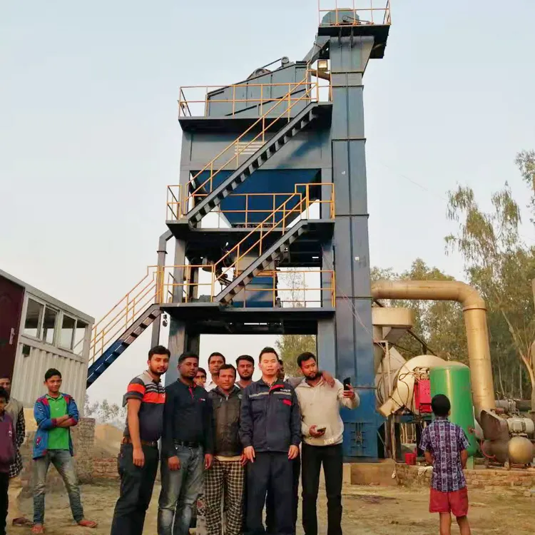 Professional factory small hot mix asphalt plant in philippines