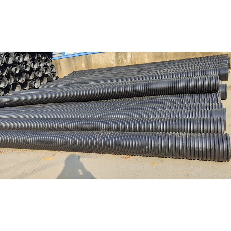 Двойная гофрированная труба Hdpe Sn6 800 мм, дренажная труба Dwc Hdpe пластиковые трубы/труба для бурения/100 гофрированная труба