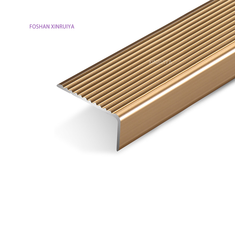 factory price direct supply L shape stair step aluminum profile trim tile