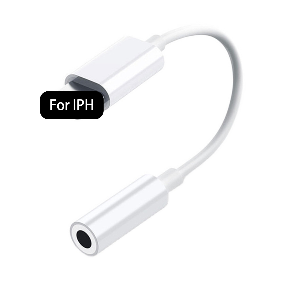 For iPhone to 3.5mm Headphones Adapter For iPhone 12 11 Pro max x xr Aux cable 3.5mm Jack Cable For ios Adapter Jack Adapter