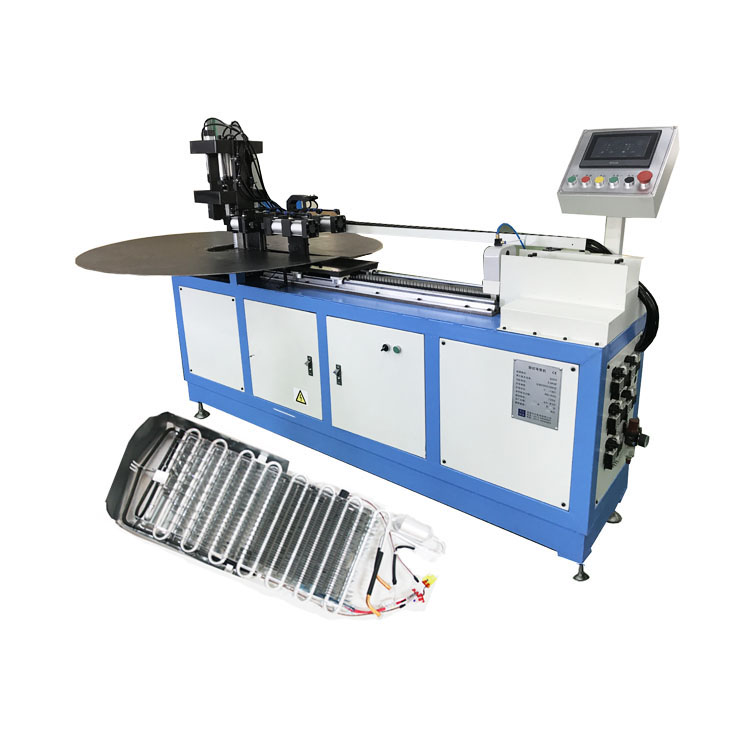 Refrigerator condenser evaporator steel bundy aluminum copper pipe serpentine tube bending machine