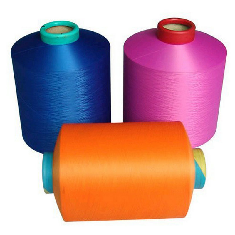 Manufacturer Hot Selling Products DTY 450D/144F TBR Golden HIM Polyester Yarn