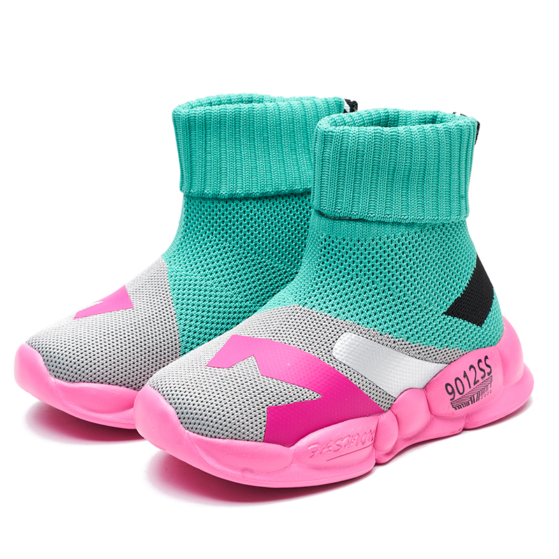 Latest fashional slip on kids toddler child baby socks shoes 2021