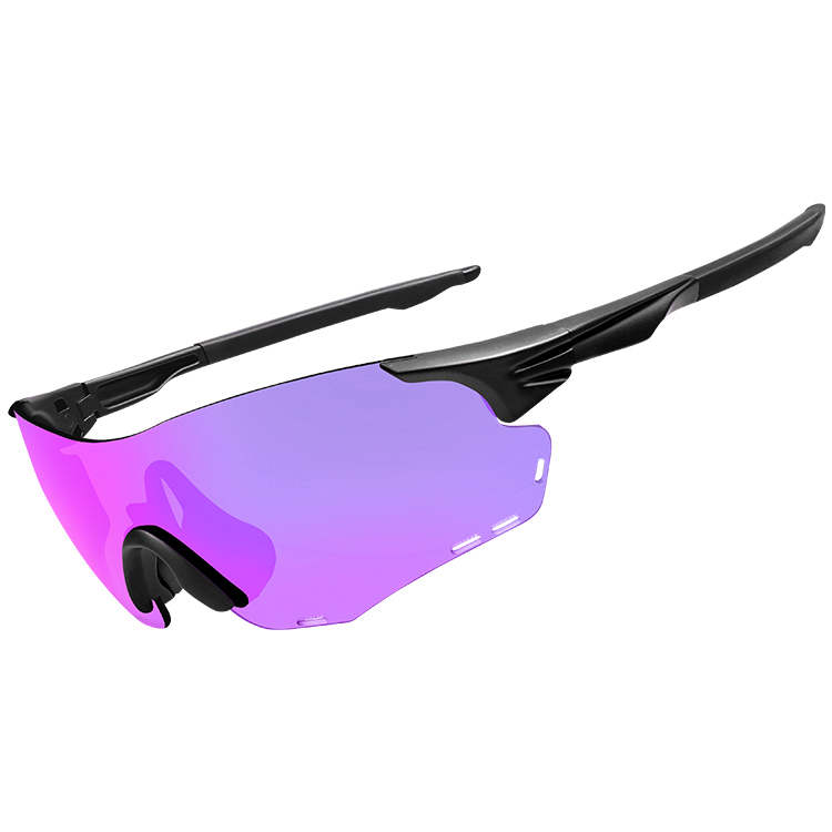 New Design Custom Unisex Running Glasses Wraparound Sport Sunglasses Men Women Polarized Custom Running Sunglasses