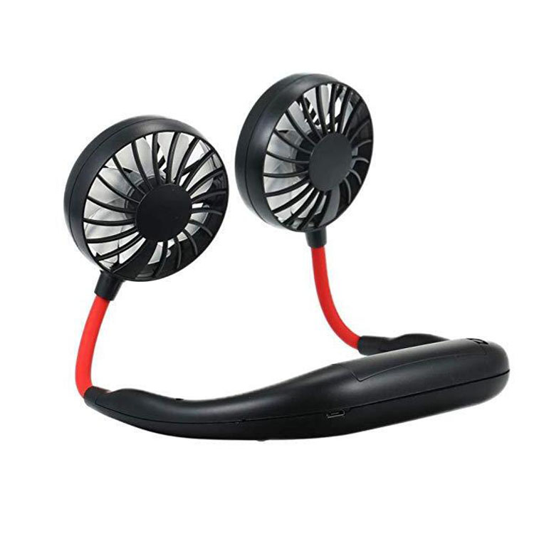 Portable Sports USB Charging Fan, Lazy Cooling Fan