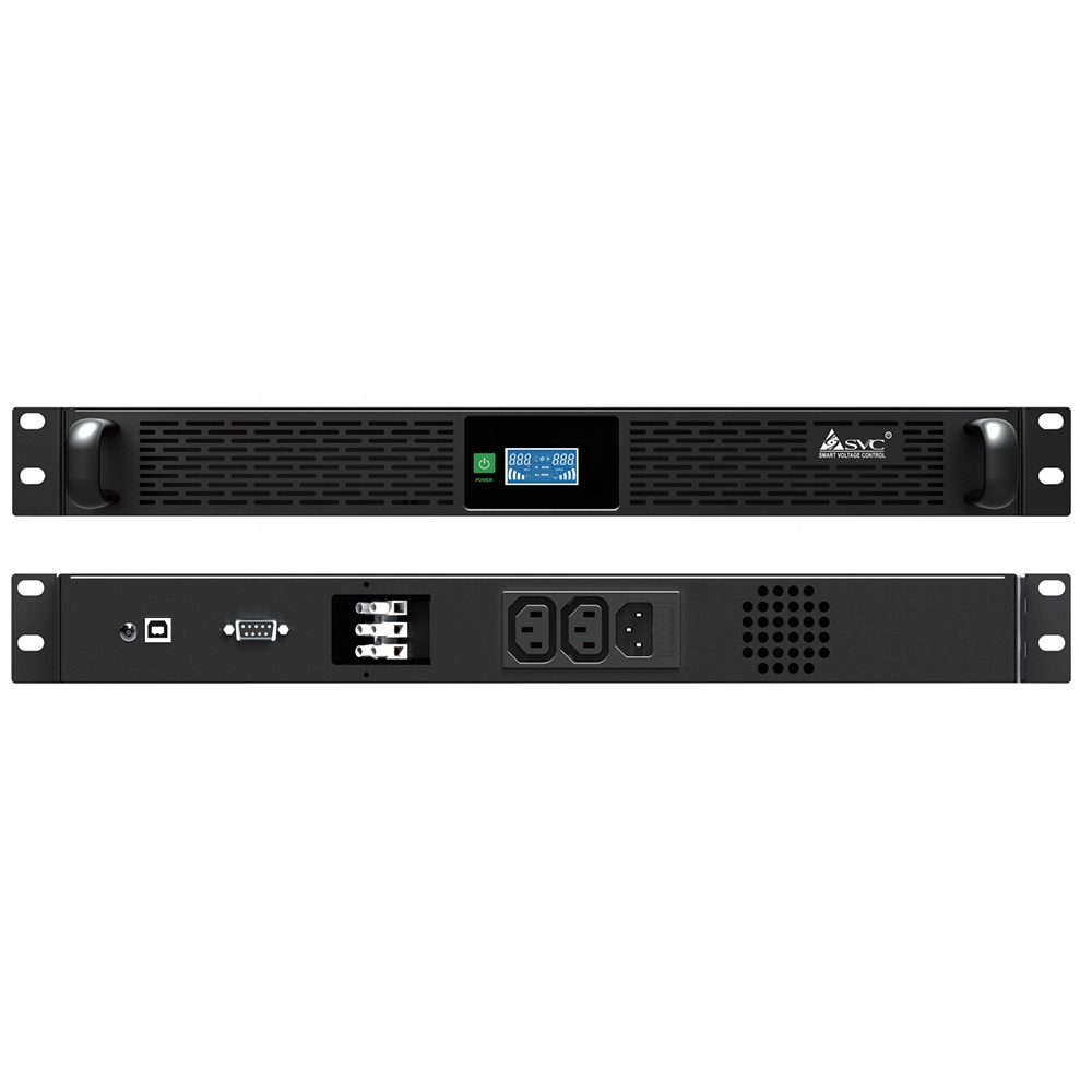 1U Rackmount Line interactive UPS 500W стойка батарея резервного питания с внутренней LifeP04 литиевая батарея