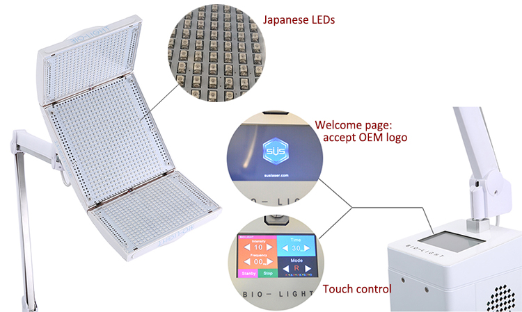 Pdt/led Biolight устройство для ухода за кожей, профессиональный Pdt светодиодный аппарат для световой терапии