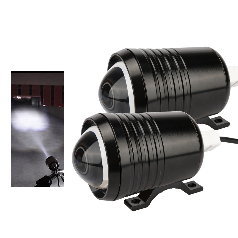 U2 Motor led 30W Flash Angel Eye Halo Ring Spotlight Mini Driving Light for Motorcycle Headlight Motorcycle led Light