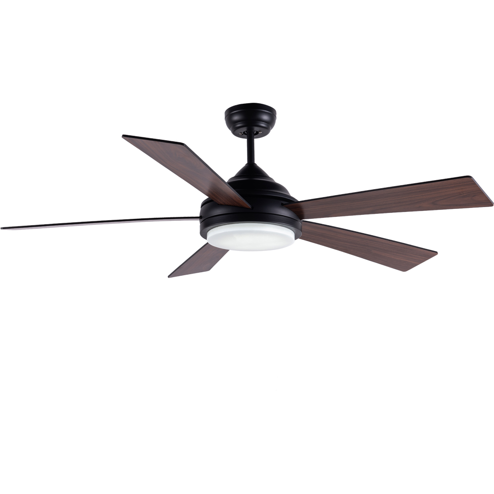 Vintage Style false ceiling fan ventilateur plafond 5 ABS blades remote control ceiling fan with lamp