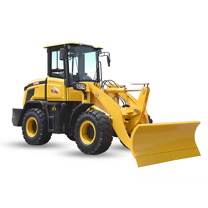 CE Wheel Loader With Hydraulic Snow Blade For Europe