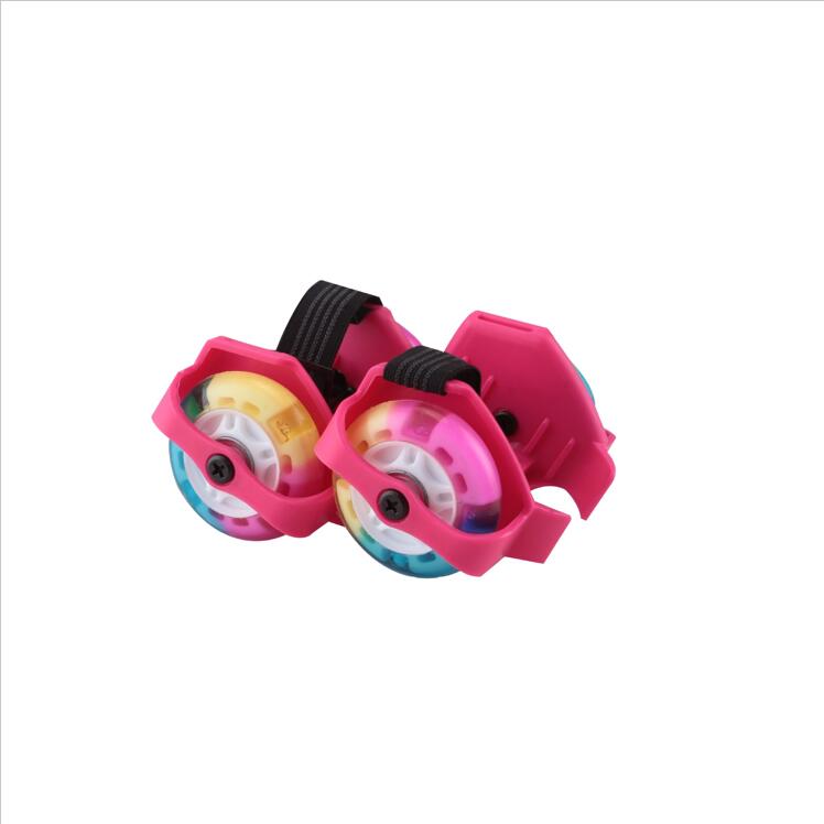 popular china durable flashing wheel shoes Adjustable Flashing Rollers