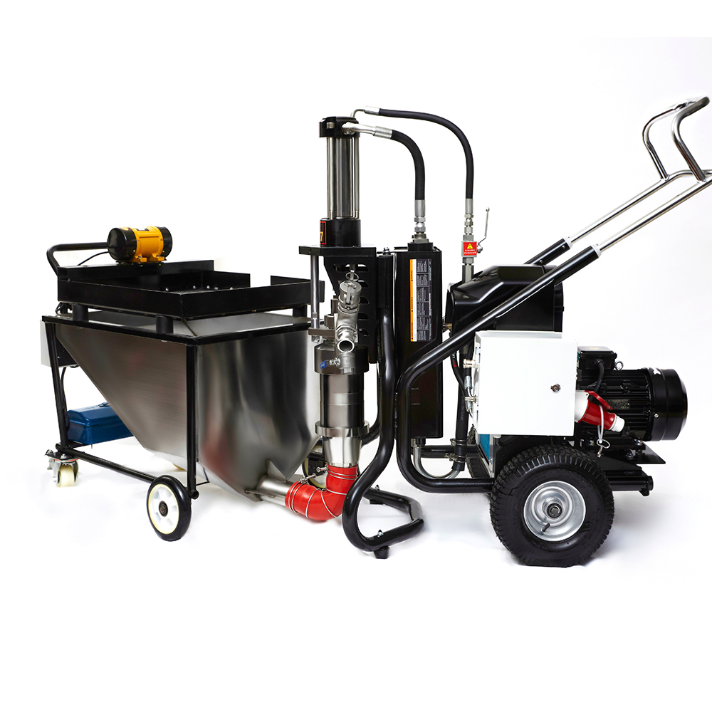 F1017 Putty Spray Airless Paint Sprayer Thick Fireproof Coating Sprayer Mortar Sprayer Large Mortar Spraying Equipment