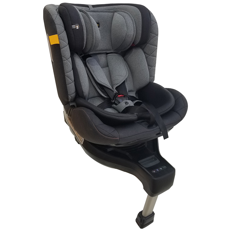 360 Вращение Isofix поддержка ног ребенка щит безопасности автокресло с тревожной системой