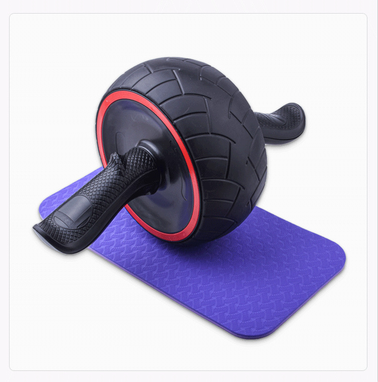 wholesale high quality custom colored ab wheel Abdominal Wheel Roller with Non-Slip Handles