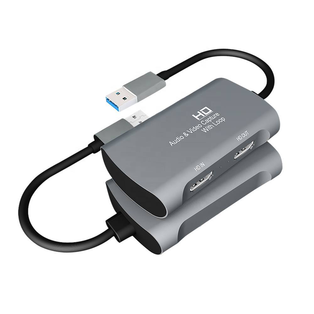 Карта захвата HD MI HD 1080P USB 2,0 устройство захвата аудио и видео