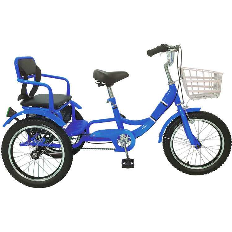 12-20 Inch with passenger seat adult 3 wheels tricycle bike other bike various colors