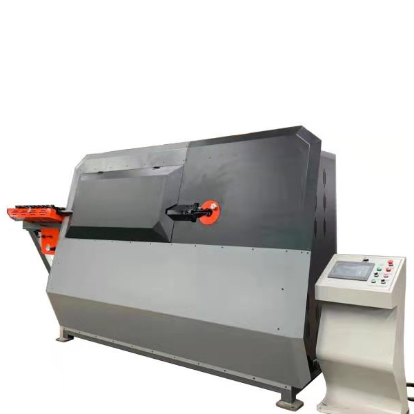 price round steel bar rebar bending and cutting machine / iron rebars stirrup bender / wire stripping automatic bender