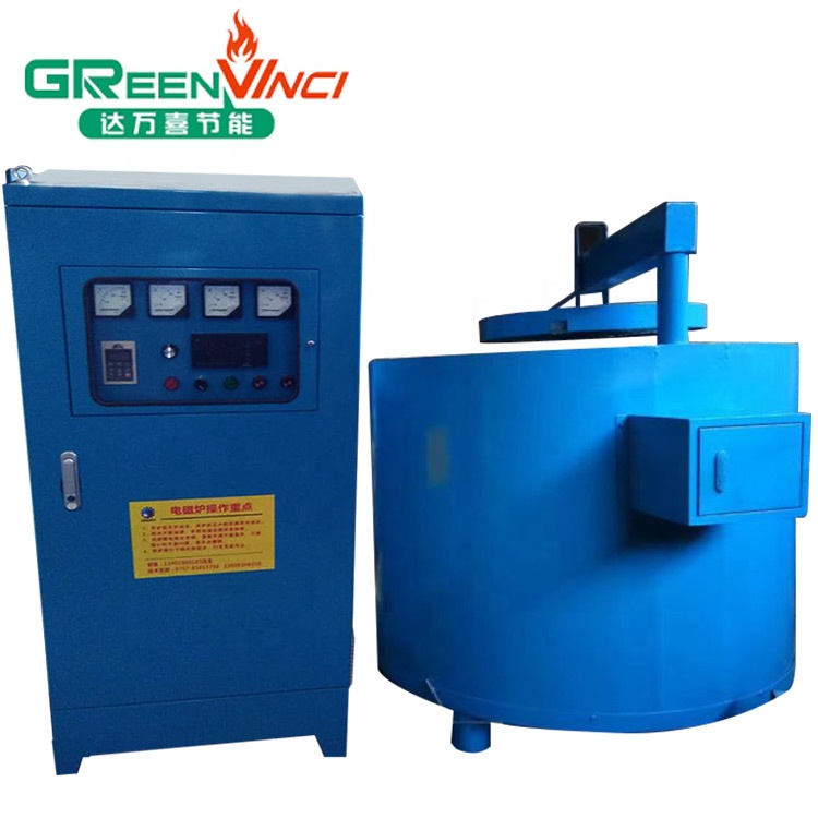 Metal Melting Aluminum Zinc Melting and Holding Induction Melting Furnace