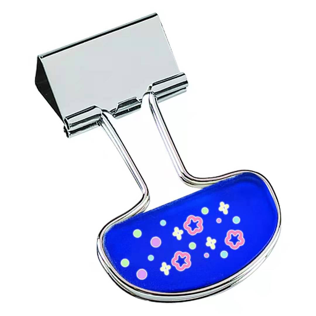 Stationary Office Supplies Stainless Steel Flat paper Metal Binder Clip