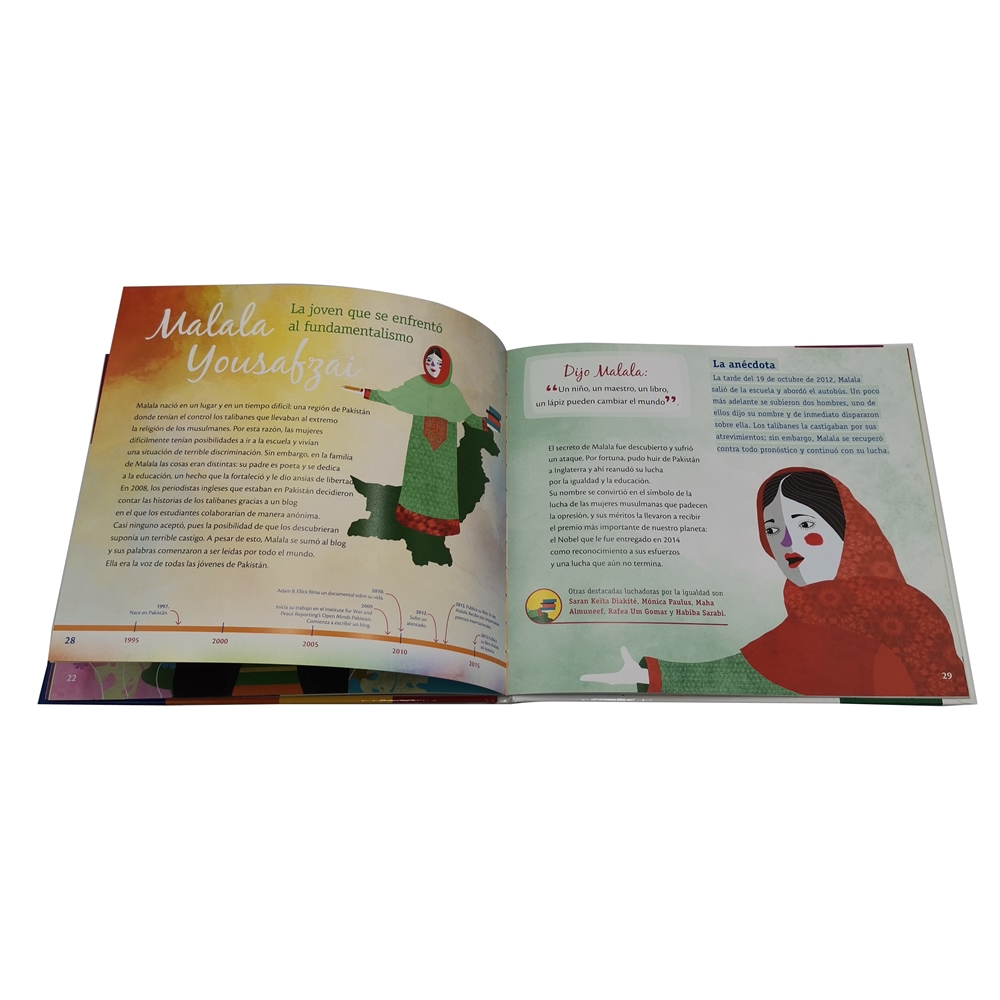 Cheap Wholesale Instruction Book Catalog Brochure Cmyk Printing Learning Reading Book