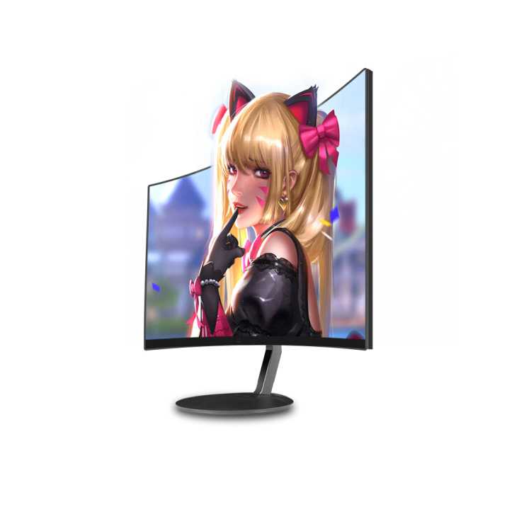 23.6inch monitor Circular base FHD 75Hz Office game screen Computer LED Monitor IPS