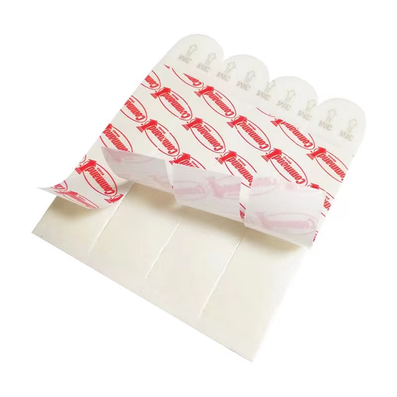 Customize Logo Mounting Refill Strips Poster HOOK & LOOP strips Damage-free Picture command strips velcros