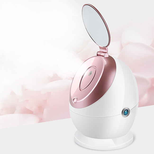 portable ozone 2in1 vapor vaporozon facial steamer with mirror