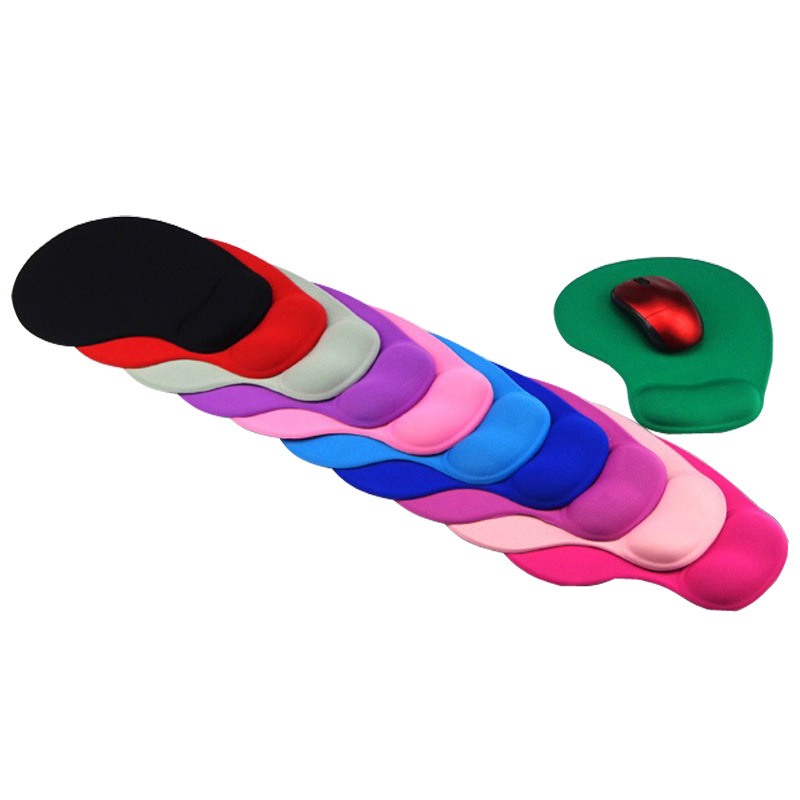 Amazon hot sale Promotional Ergonomic Printing Mousepad With Wrist Support Protect Your Wrists gel wrist rest mouse pad
