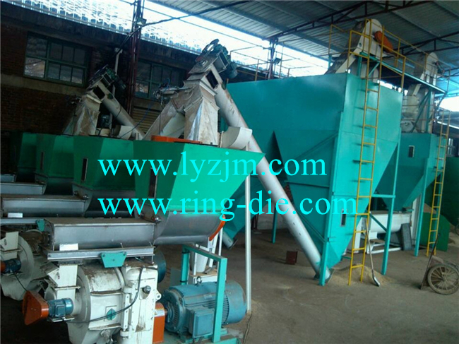 ZJM top quality 1-10T/H MZLH complete biomass fuel pellet production line wood sawdust pellet line wood pellet mill line