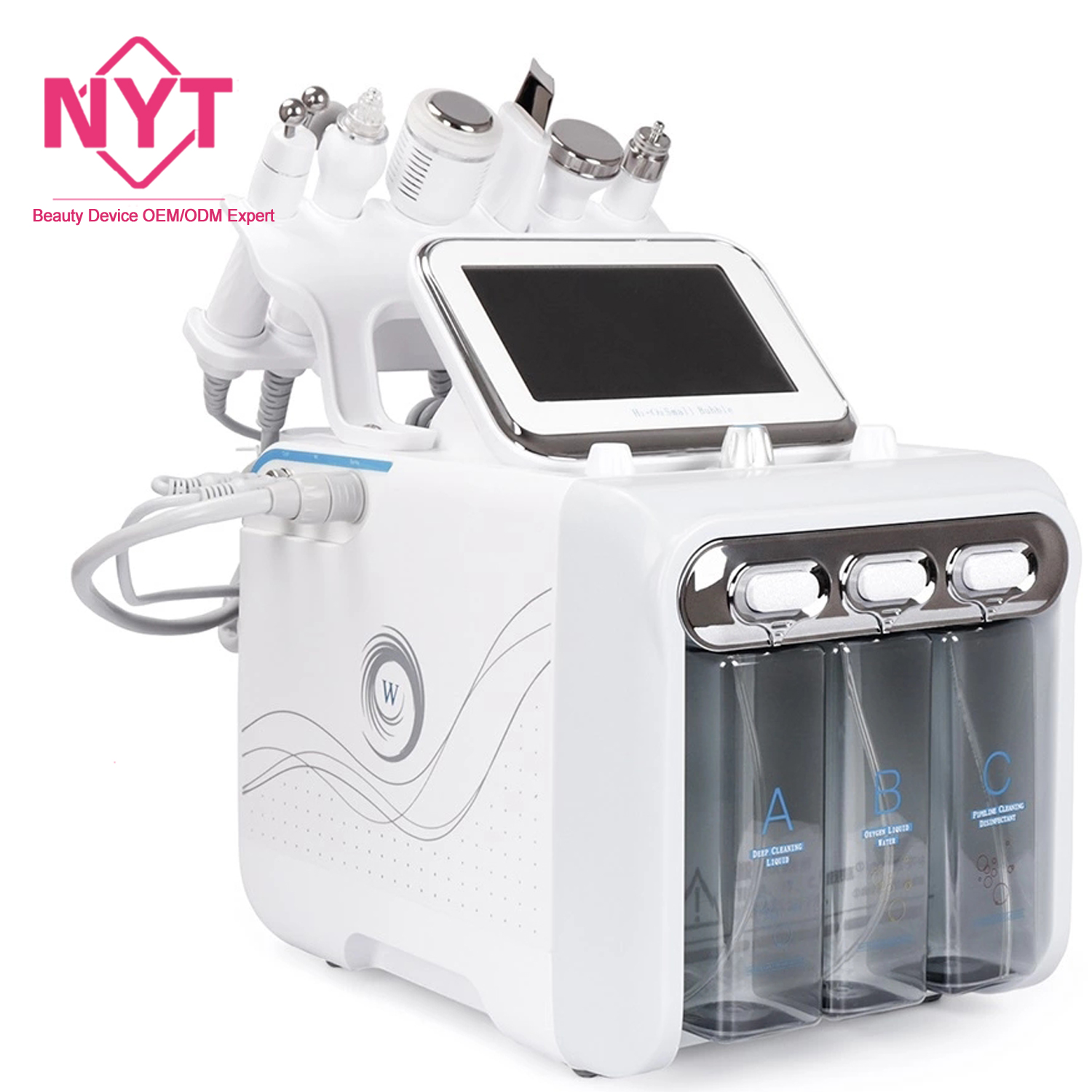 6 в 1 2020 спа-очиститель воды Aqua Peel Korea Best Solution омоложение кожи кислород для лица Алмазная Гидра Дермабразия