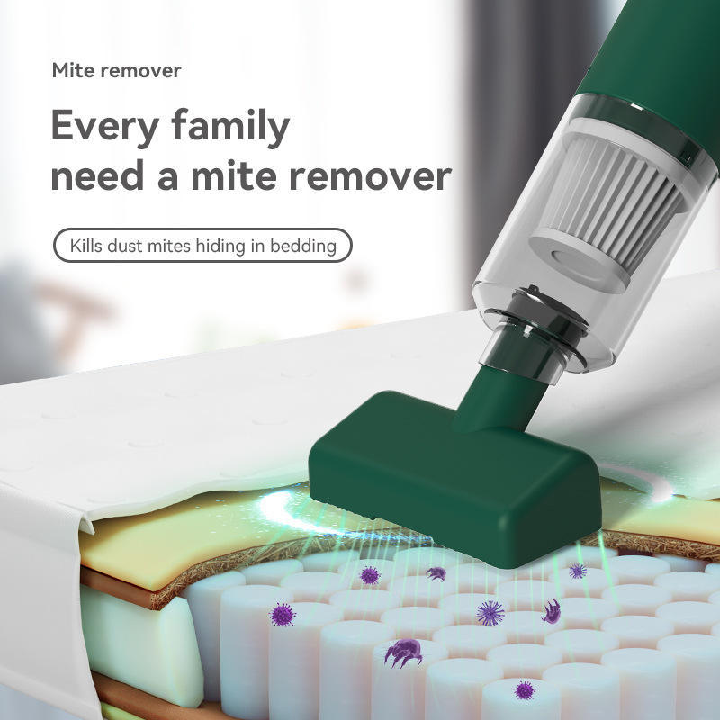 Strong Suction Handheld Car Vacuum Cleaner Cordless Rechargeable Car Vacuum Cleaner Mini Aspiradora De Aspiradora Mite Removal
