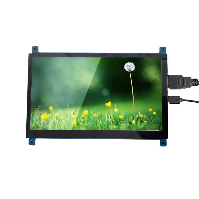 2021 новый продукт выход LVDS 1024x600 ЖК-дисплей 7 дюймов сенсорный экран для Raspberry с сенсорной панелью гатек 5V/2A