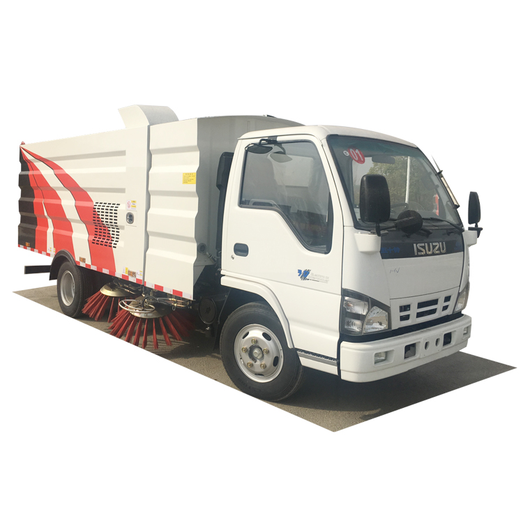 6 wheel Popular ISUZ-U Euro 5 emission standard уборочная машина для продажи
