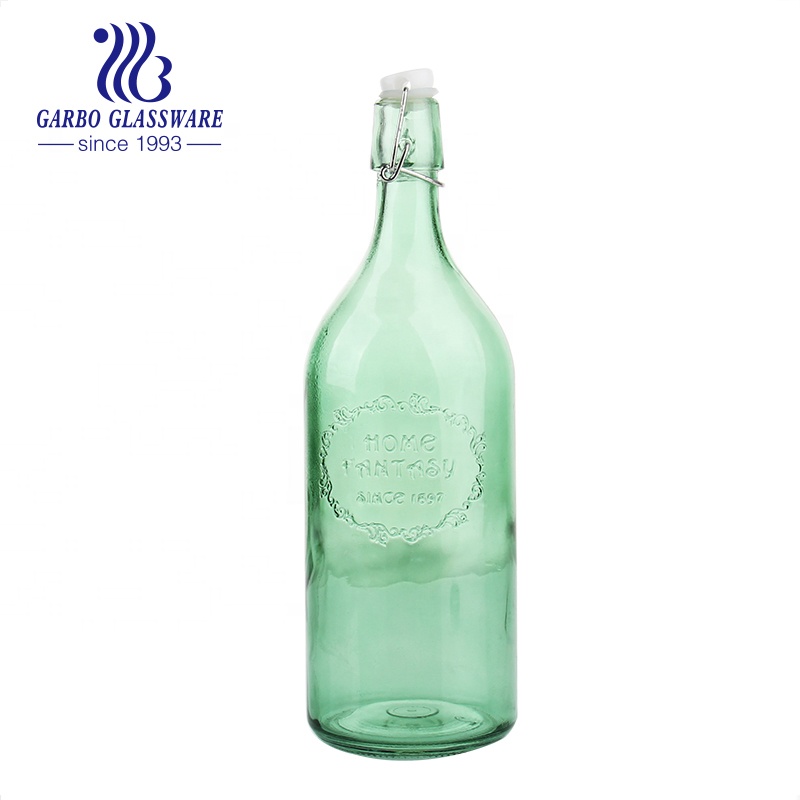 1 liter unique vodka drinking glass bottle water storage bottles