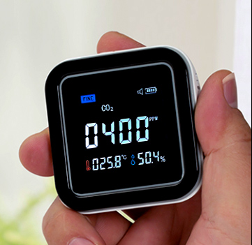 home use tvoc air quality detector air pollution detector air quality monitor alarm sensor co2 meter carbon dioxide alarm