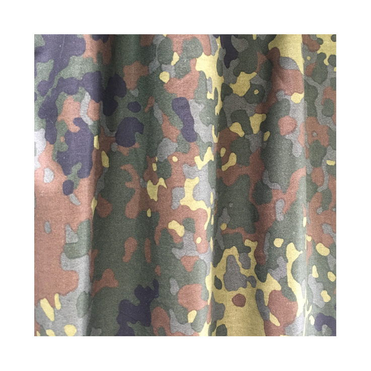 suppliers hot selling knit fabric printed cotton German camouflage fabric