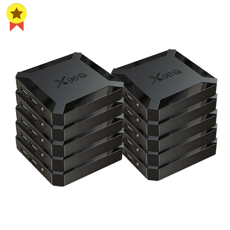 Отправка из Испании, Франции в Европу, X96, X96Q, Android 10, Smart 4K, ТВ-приставка Allwinner H313, X96Q, 2/16 ГБ, 2,4 ГГц, Wi-Fi, Android ТВ-приставка