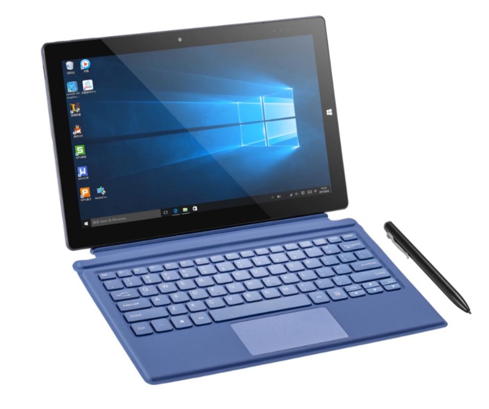 Планшет Win10 2 в 1, 11,6 дюйма, Intel N4100 DDR4 8 ГБ + 256 ГБ, магнитная всасывающая Клавиатура для ноутбука + ручка с активным конденсатором