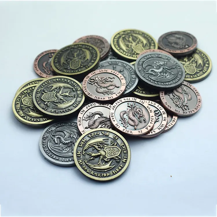 Оптовая продажа, дешевая рекламная 3D латунная монета по индивидуальным ценам