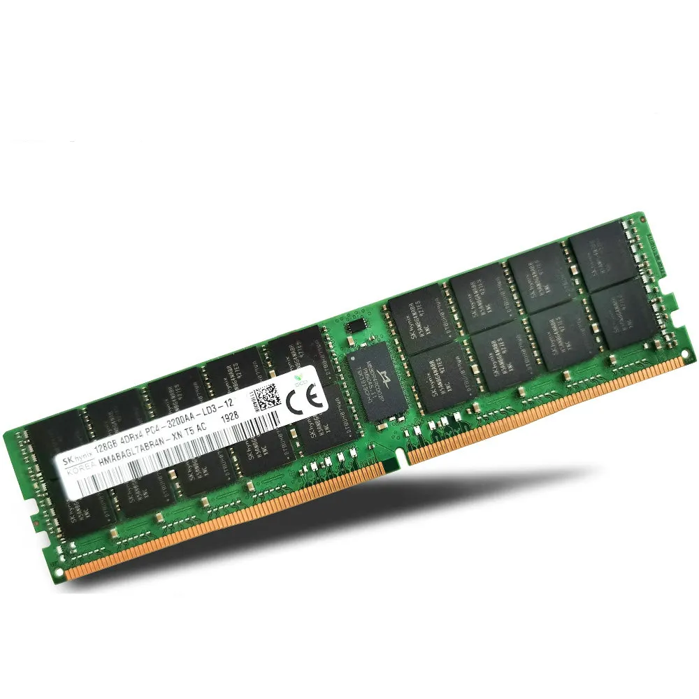 For SK Hynix Ram 128GB 4DRX4 PC4-3200AA HMABAGL7ABR4N-XN LRDIMM ECC REG server rams