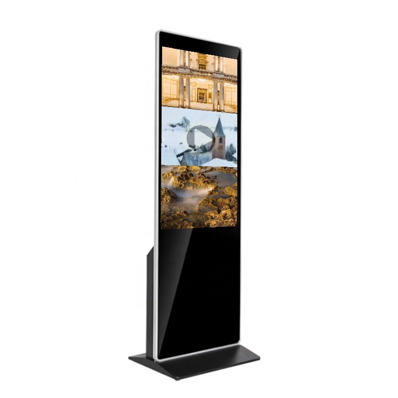Syet 55 "дюймов изготовленный на заказ Крытый Digital Signage киоск с сенсорным экраном