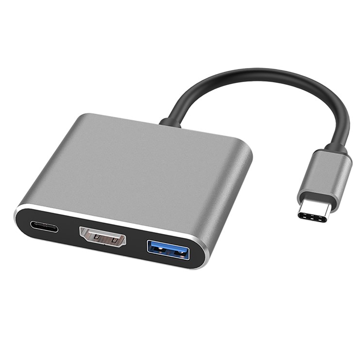 3 в 1, USB-хаб с портом USB 3,0 и поддержкой разрешения 4 к