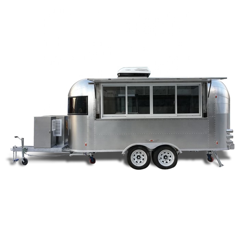 Airstream тележка для еды Кемпинг Мобильная кухня в продаже/вафли пицца мороженое хлеб уличный фаст-фуд питания прицепа грузовика в продаже
