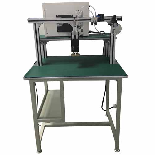 Pneumatic AC Pulse Microcomputer Ev Cell Spot Welder Welding Machine For Lithium Cylindrical Battery Pack Assembly