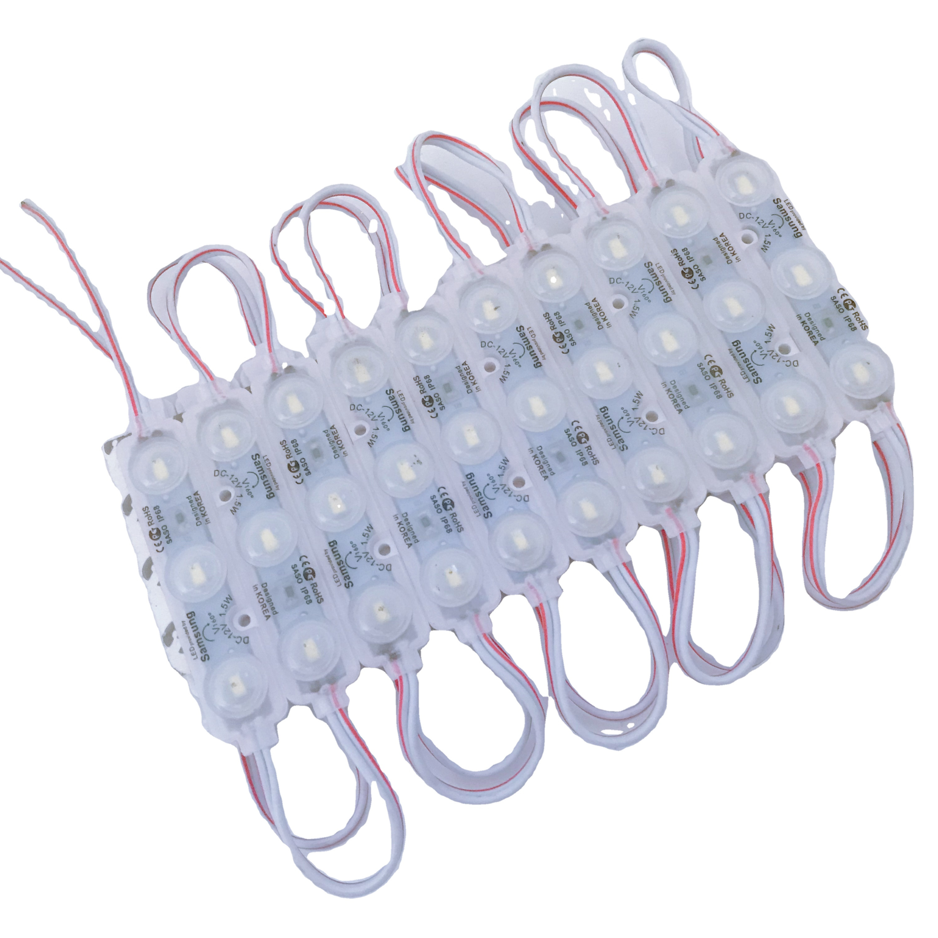Самый дешевый светодиодный модуль Epistar5730 SMD 3 светодиодный красный синий зеленый желтый цвет IP68 Светодиодный модуль