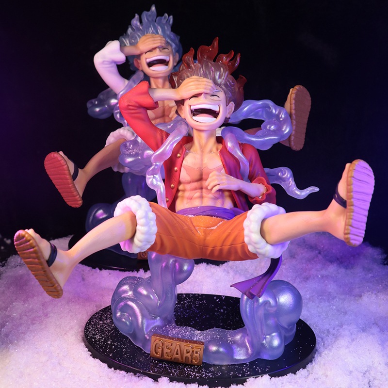 Высококачественная аниме экшн-фигурка цельная Обезьяна D. Luffy Gear 5 Sol Joyboy