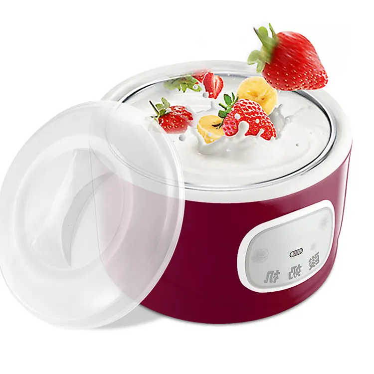 2022 Agreat Popular Wholesale Home Kitchen Appliance Yogurt Machine Stainless Steel Mini Automatic Yogurt Maker