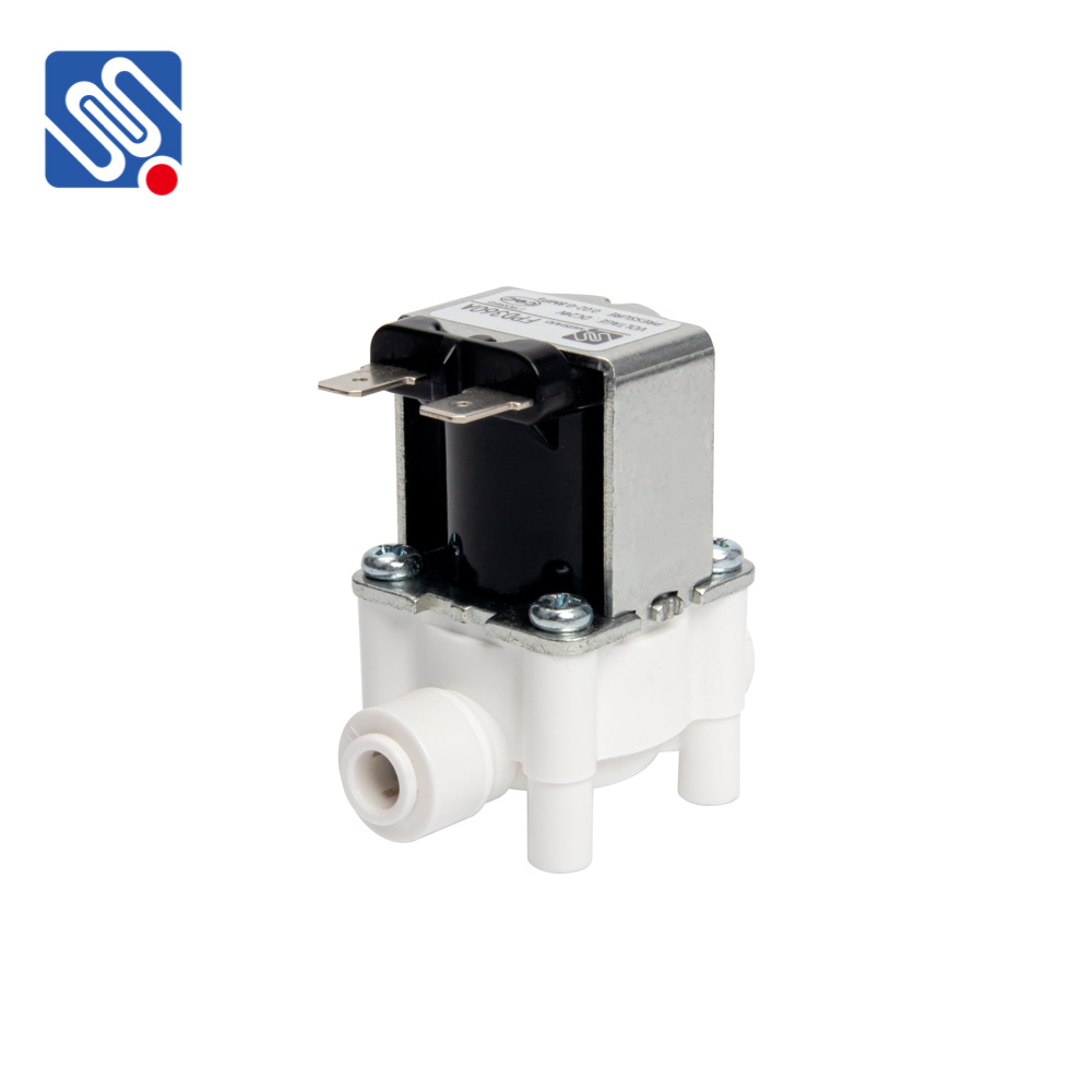 Meishuo FPD360A 1/4 "контроль уровня воды быстрое подключение Электрический Впускной ПП соленоиды 12 в электронный мини-клапан 24 вольт